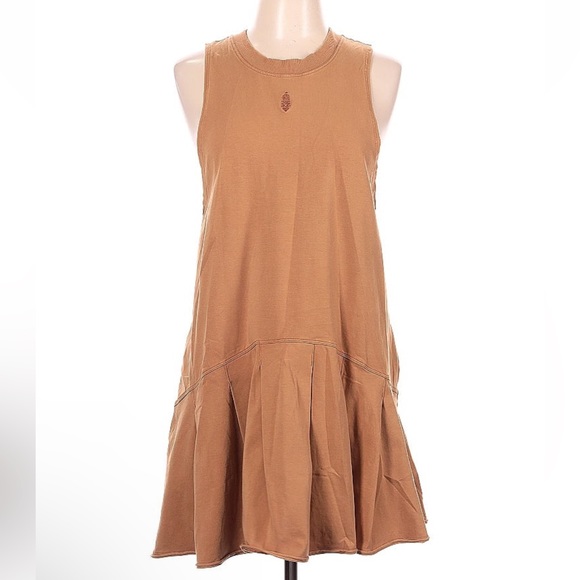 Free People Dresses & Skirts - Free People Movement dress, L, camel